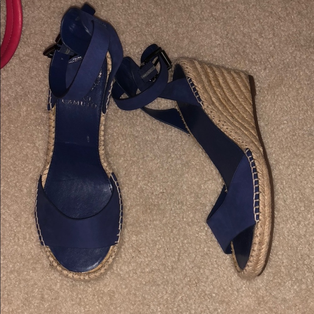 Vince Camuto Blue wedges